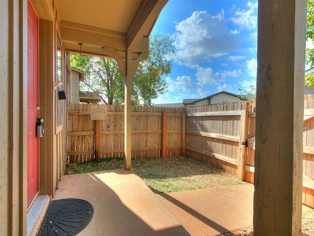 view of patio / terrace