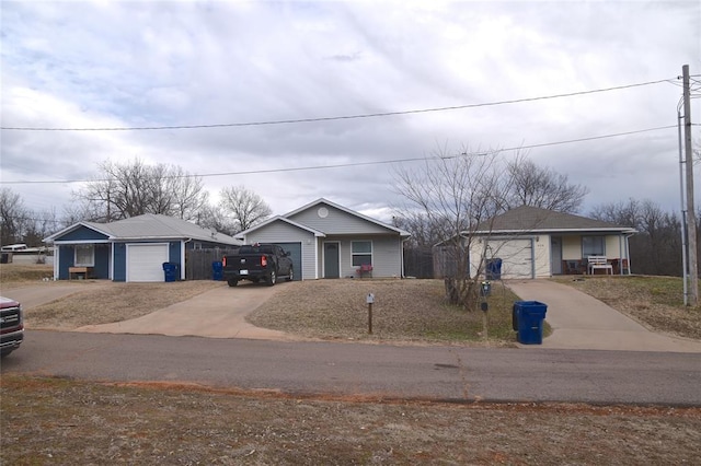 view of ranch-style home