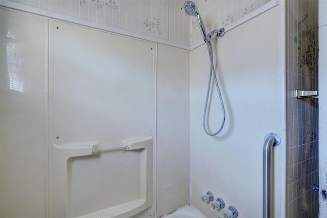 bathroom with  shower combination