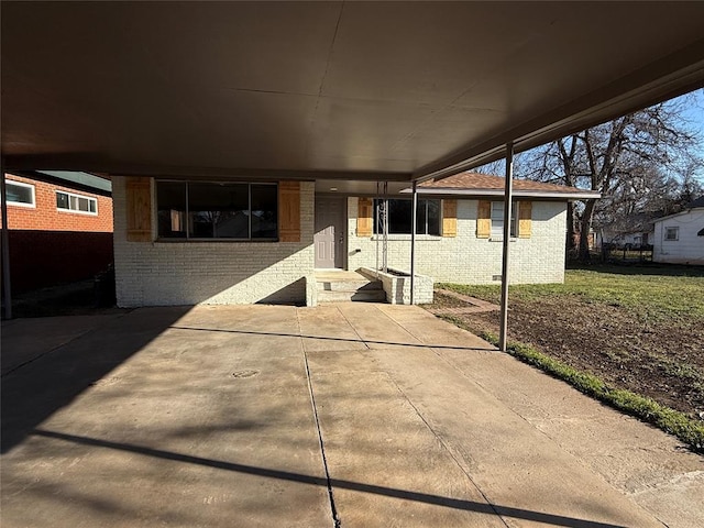 view of patio / terrace with entry steps