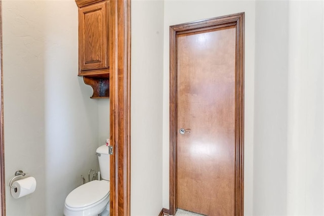 bathroom with toilet