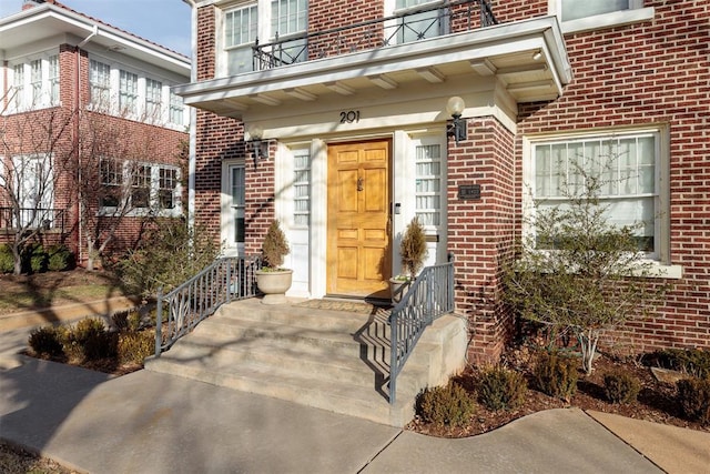 view of entrance to property