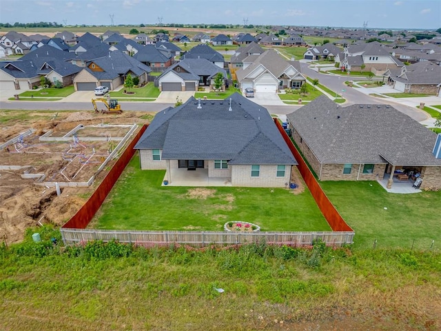 9312 Taggert Ln, Yukon, OK 73099 - aerial perspective of suburban area