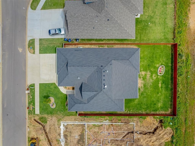 9312 Taggert Ln, Yukon, OK 73099 - aerial view of property's location with property boundaries highlighted