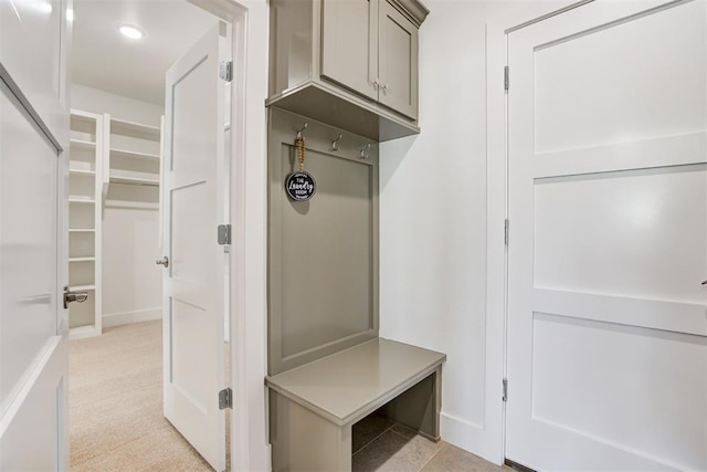 view of mudroom