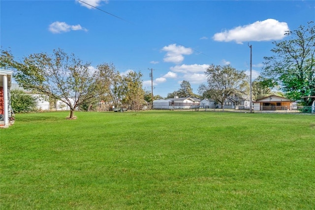 512 N Randlett St, Hobart, OK 73651 - view of yard