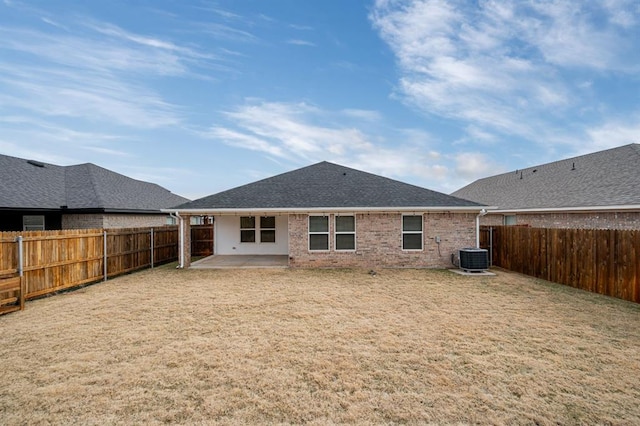 rear view of house featuring a patio area