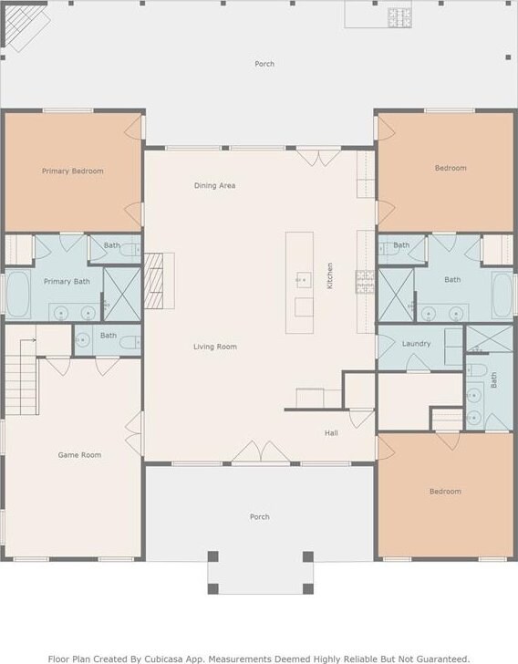 39 Rocky Rose Cir, Broken Bow, OK 74728 - view of property floor plan