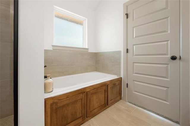4813 Mistywood Ln, Mustang, OK 73064 - bathroom with a garden tub