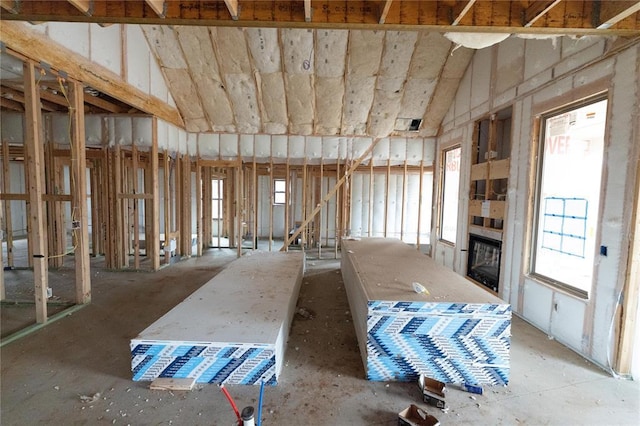 9317 NW 117th St, Yukon, OK 73099 - misc room featuring a healthy amount of sunlight and a fireplace