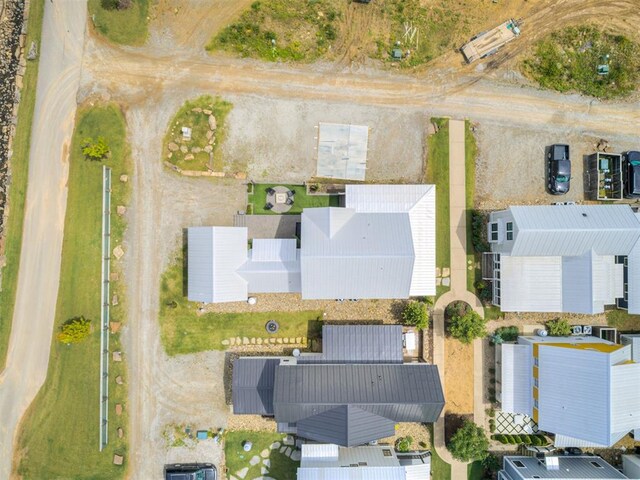 56 Center Ln, Carlton Landing, OK 2023 - bird's eye view