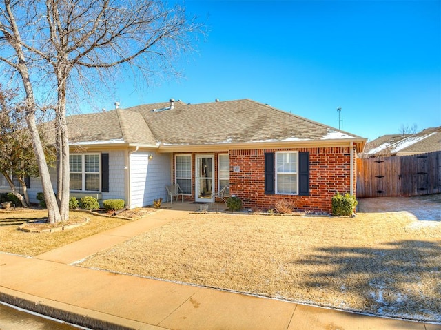 view of ranch-style house