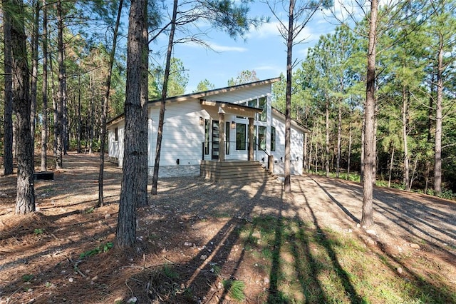 view of front of house