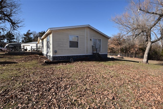 view of property exterior