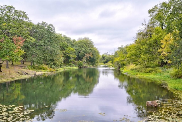 property view of water