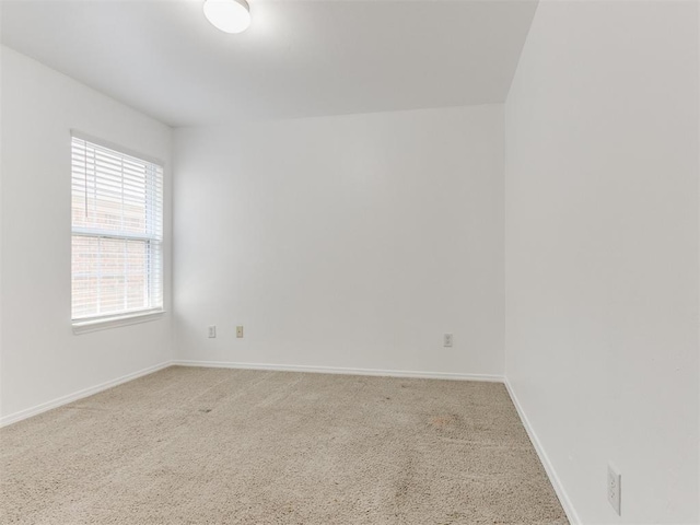 unfurnished room with carpet flooring