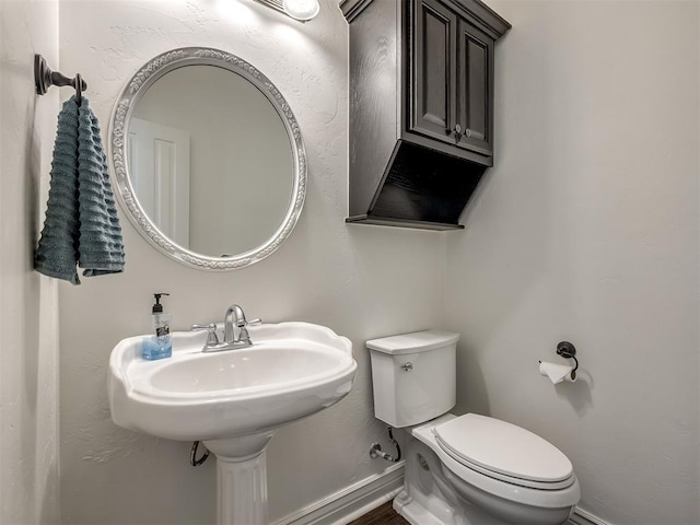 bathroom with toilet