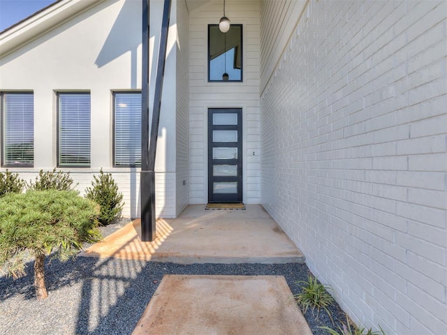 view of property entrance