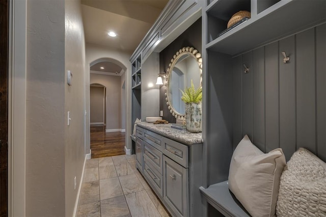 view of mudroom