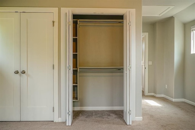 view of closet