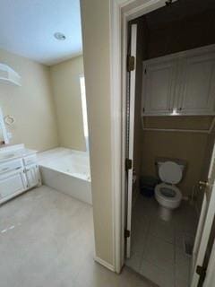 bathroom with toilet