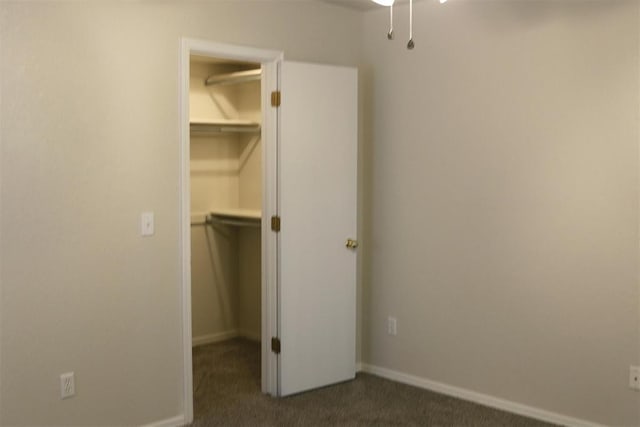 view of closet