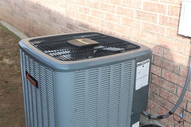 exterior details featuring cooling unit