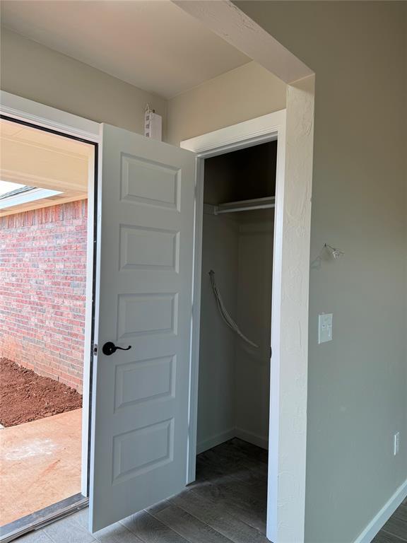 view of closet