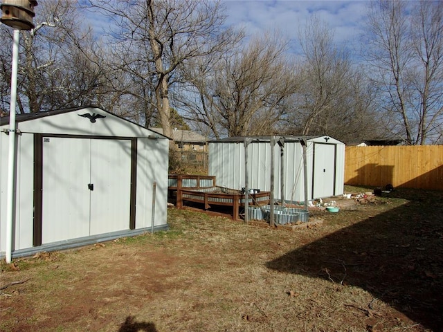 view of outdoor structure