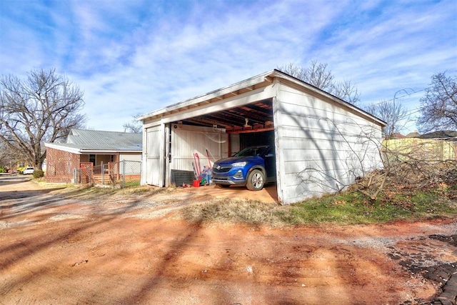 view of property exterior