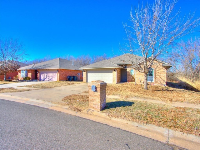 ranch-style house with a garage