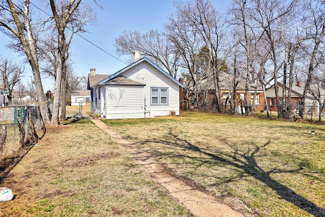 exterior space featuring a yard