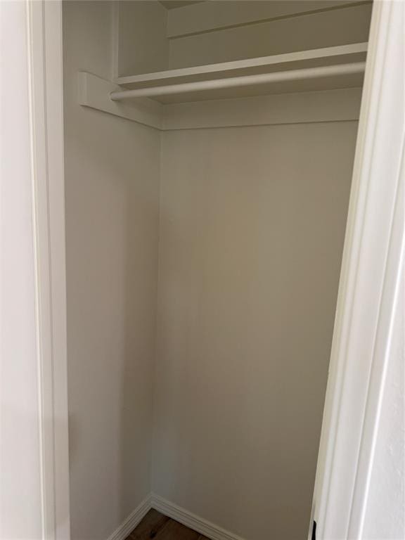 view of closet