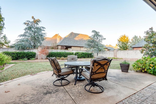 view of patio / terrace