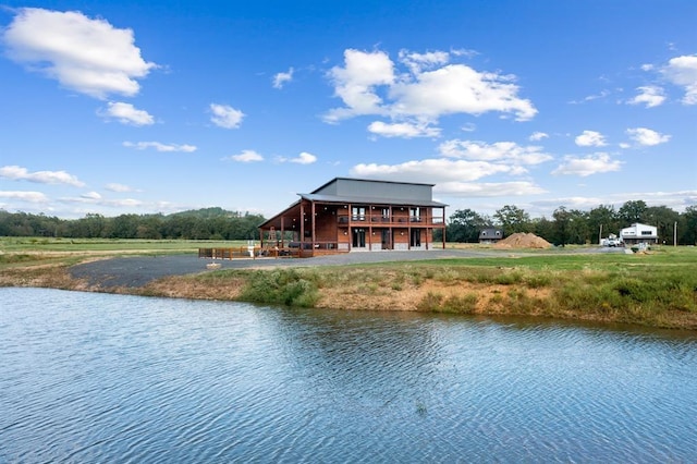 property view of water