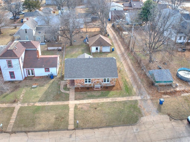 drone / aerial view