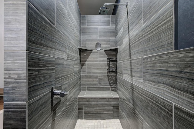 1548 NW 175th Ct, Edmond, OK 73012 - full bathroom featuring tiled shower