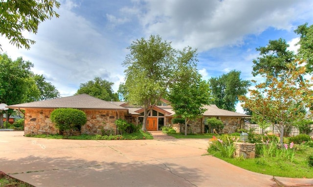 view of ranch-style house