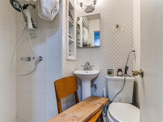 bathroom with toilet