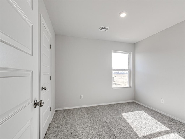 empty room with carpet floors