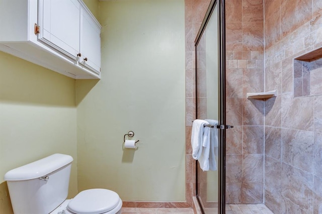 12909 Saint Christopher Dr, Oklahoma City, OK 73120 - full bath with a shower stall and toilet