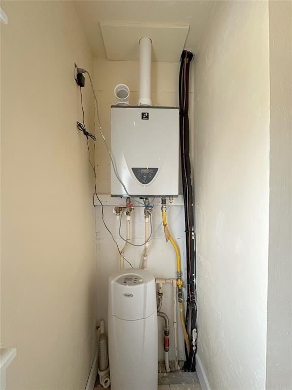 utilities featuring water heater