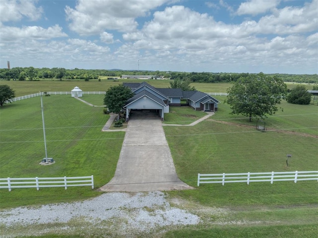 414315 E 1080th Rd, Checotah, OK 74426 - overview of rural landscape