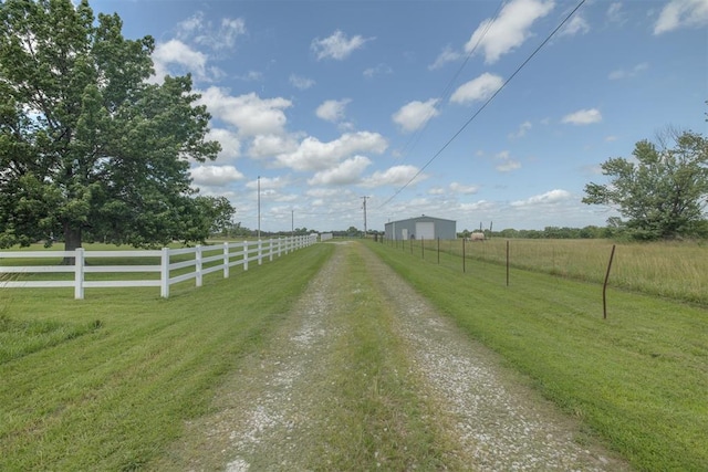 414315 E 1080th Rd, Checotah, OK 74426 - view of road featuring a view of countryside