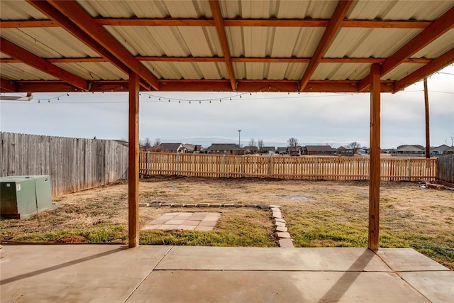 view of patio