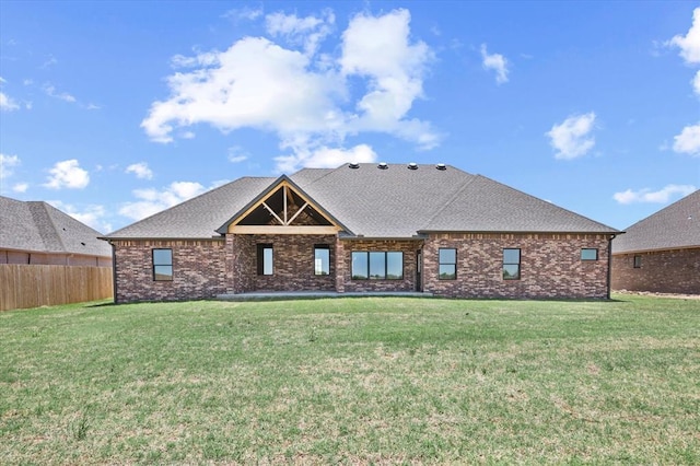 4341 Courtlyn Ave, Tuttle, OK 73089 - view of front of home featuring brick siding and roof with shingles
