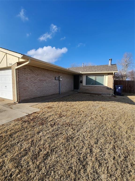 ranch-style house with a garage