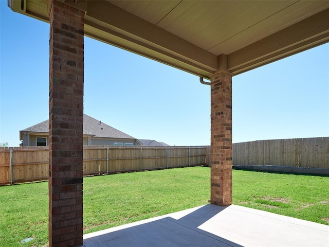 7912 NW 163rd St, Edmond, OK 73012 - view of yard featuring a patio area