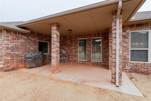 view of patio / terrace with grilling area