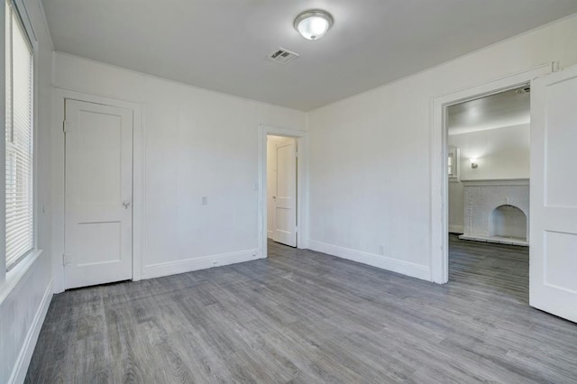 interior space featuring light hardwood / wood-style floors